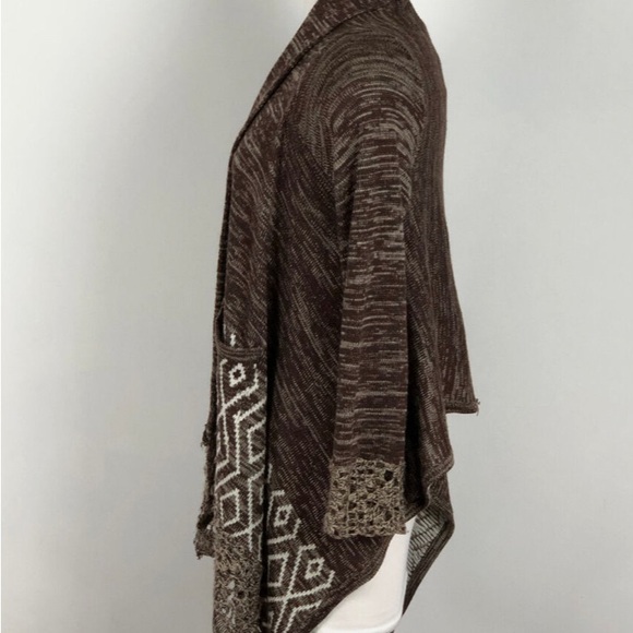 Brown Patterned Women's Sweater 🤎 - Picture 2 of 4